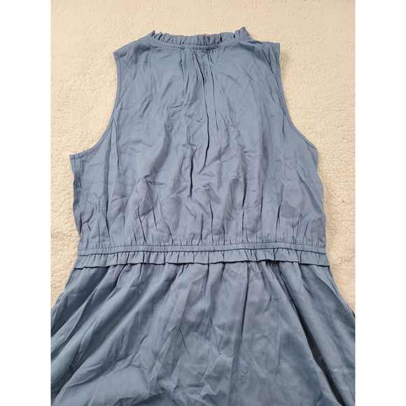 [100] NWT Kirundo Blue Sleeveless Maxi Neck Tie Dress- Size XL - Picture 7 of 8